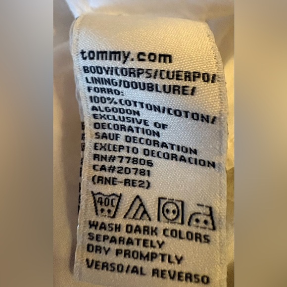 Tommy Hilfiger White Women's Skirt - Picture 5 of 6